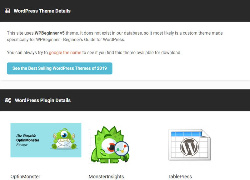 Tên Theme và Plugin